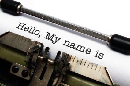 Typing: Hello My name is